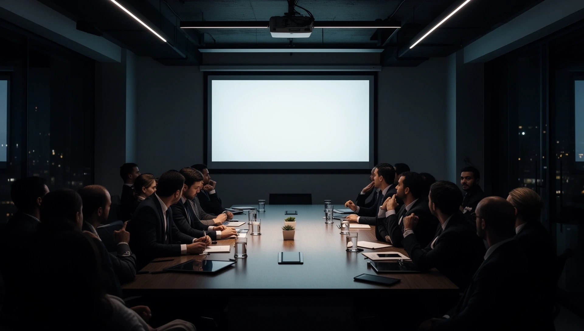 Professionelle Präsentation im Büro